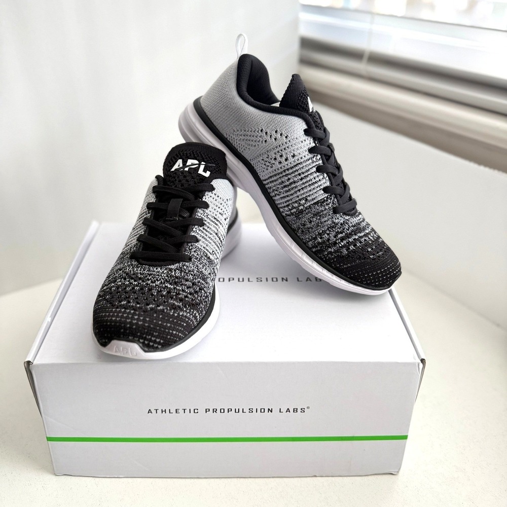 APL Techloom Pro Running Shoe Heather Grey Women's Size 6.5